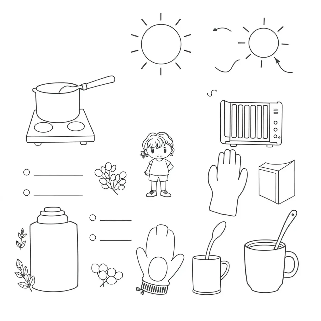 Worksheet illustration