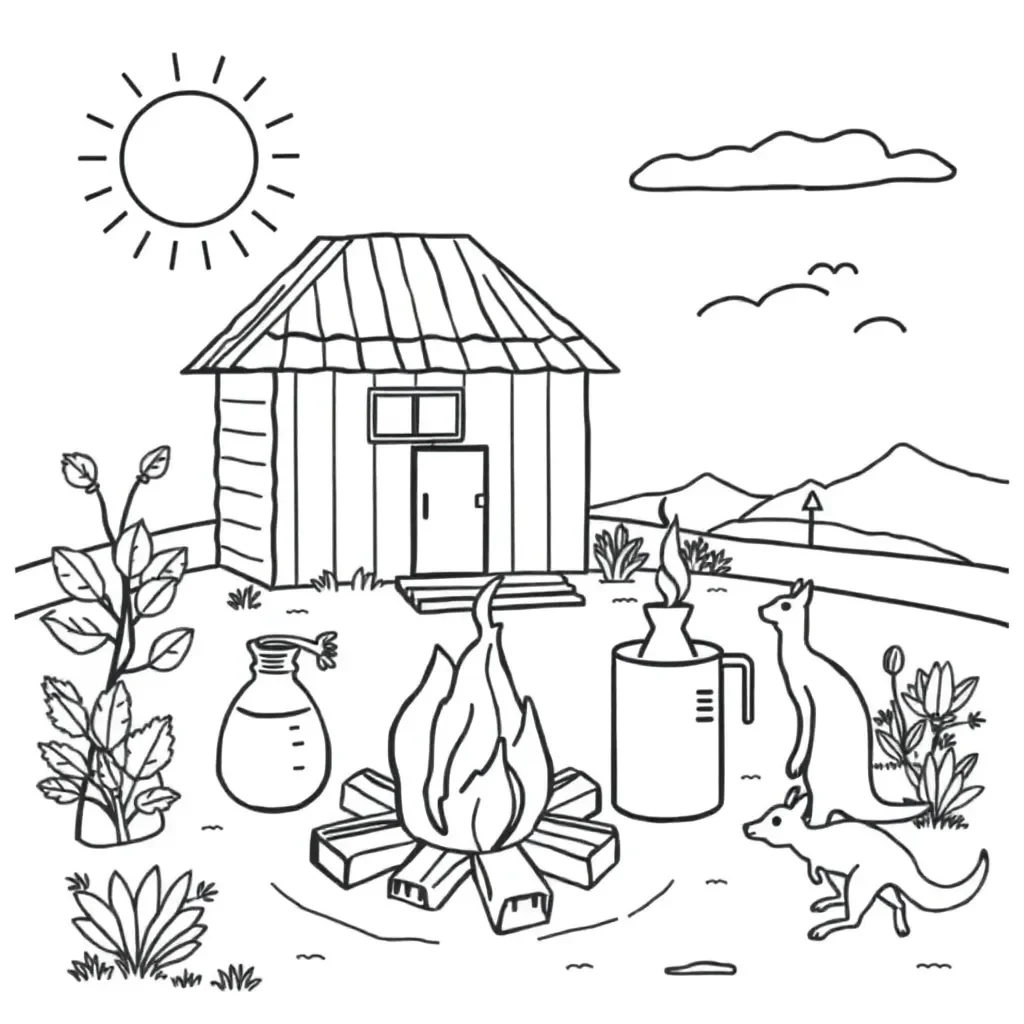 Worksheet illustration