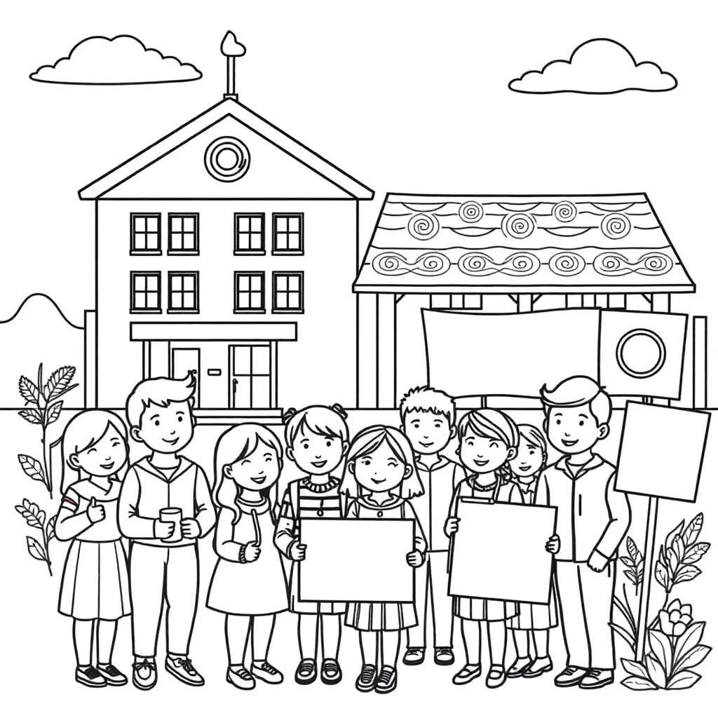 Worksheet illustration