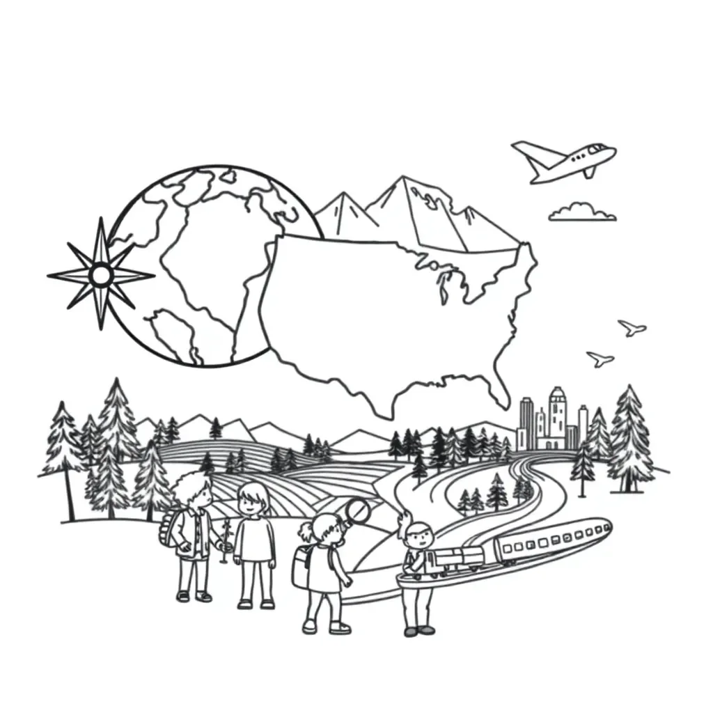 Worksheet illustration