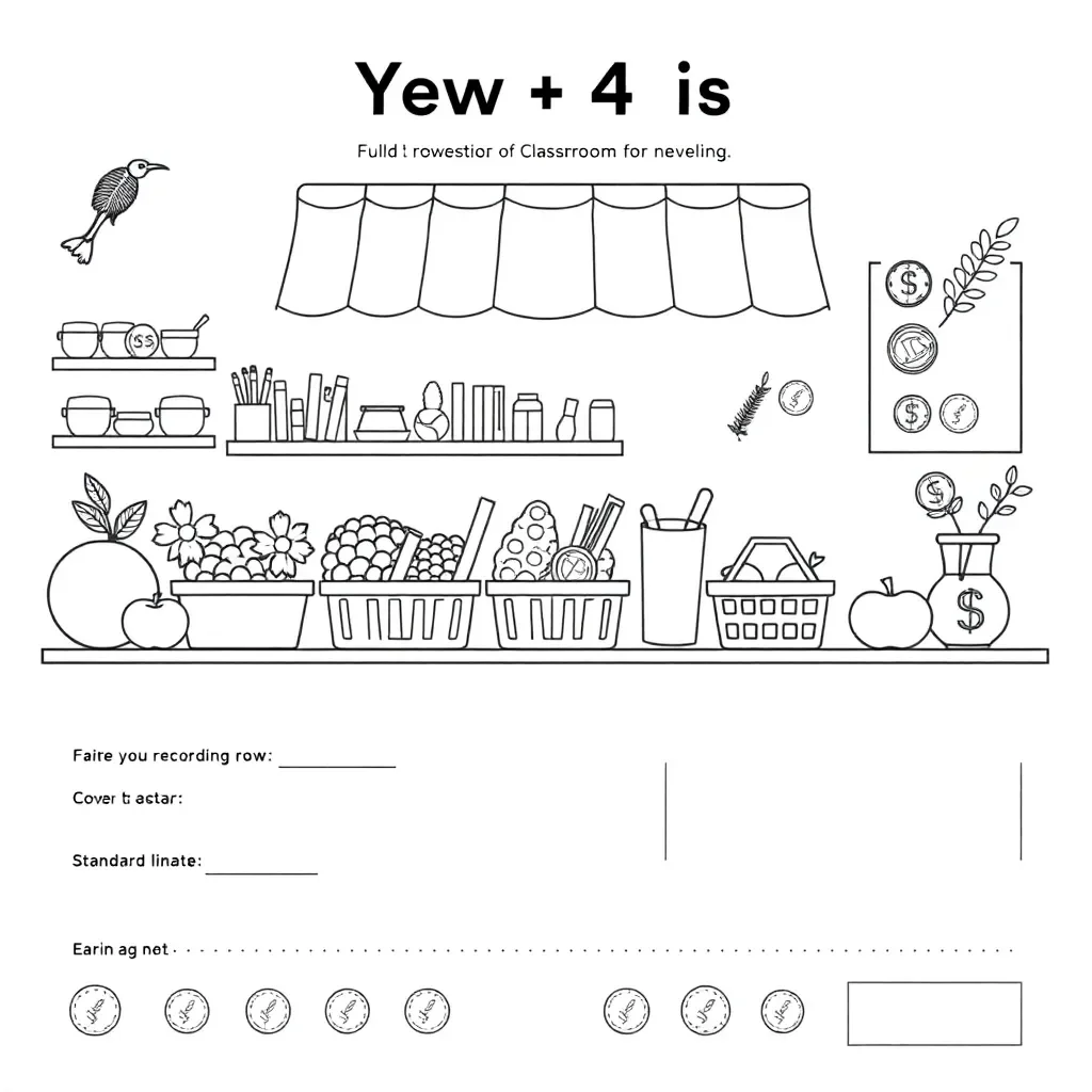 Worksheet illustration