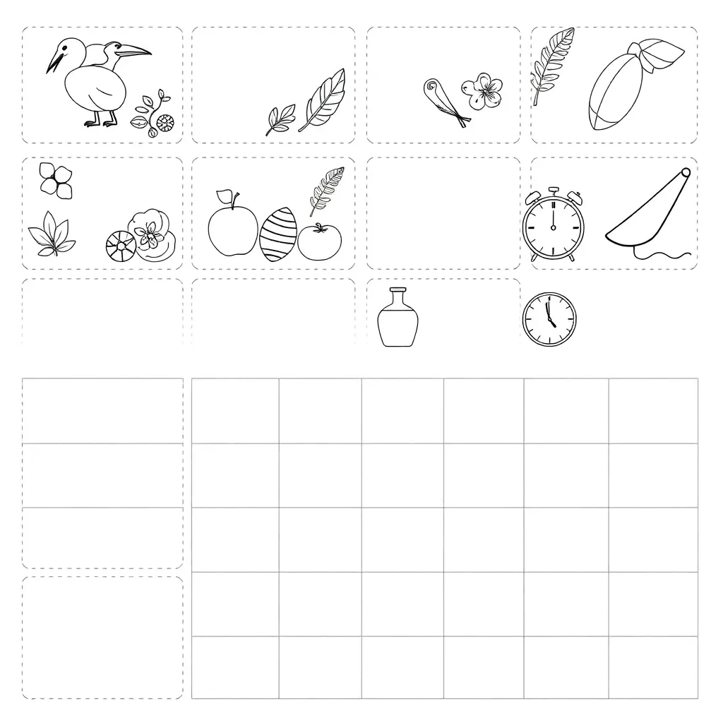 Worksheet illustration