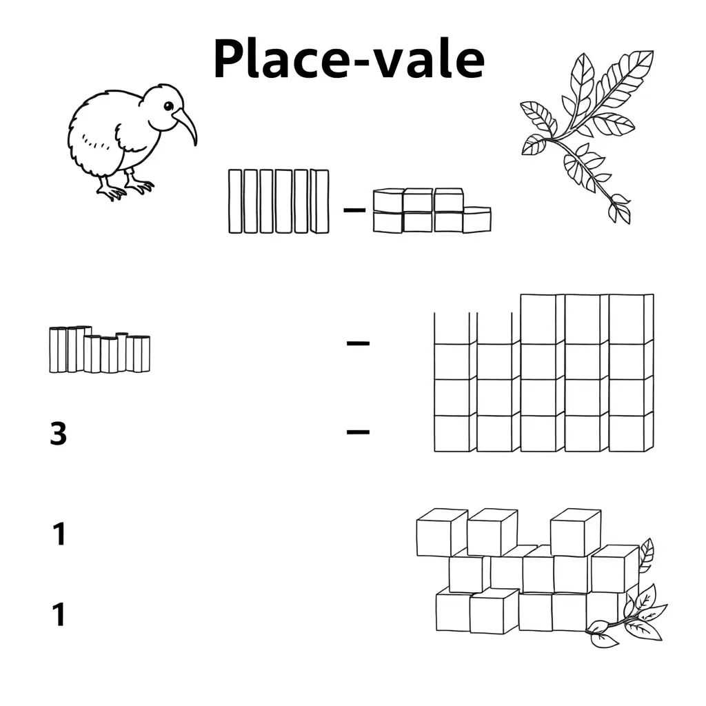 Worksheet illustration