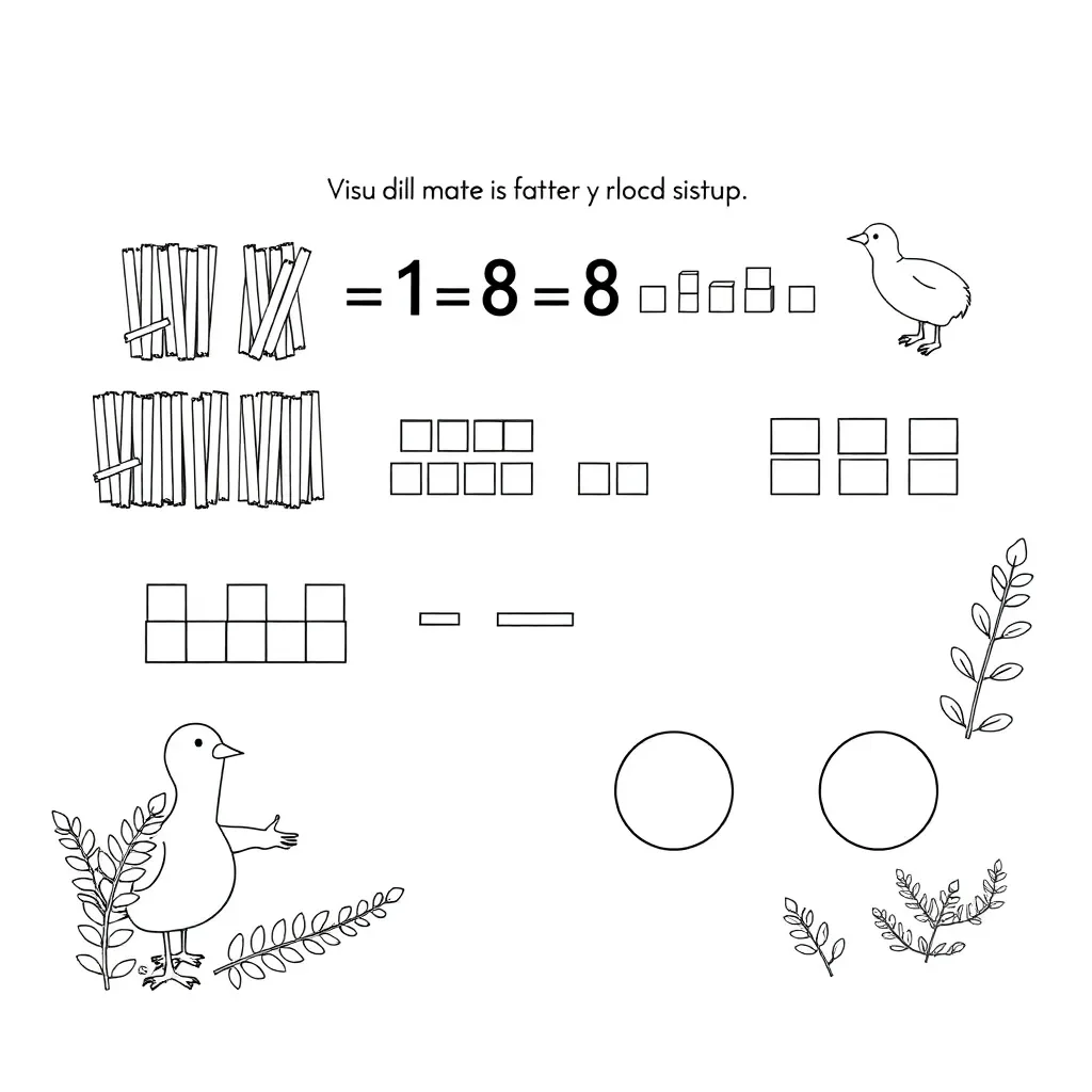 Worksheet illustration
