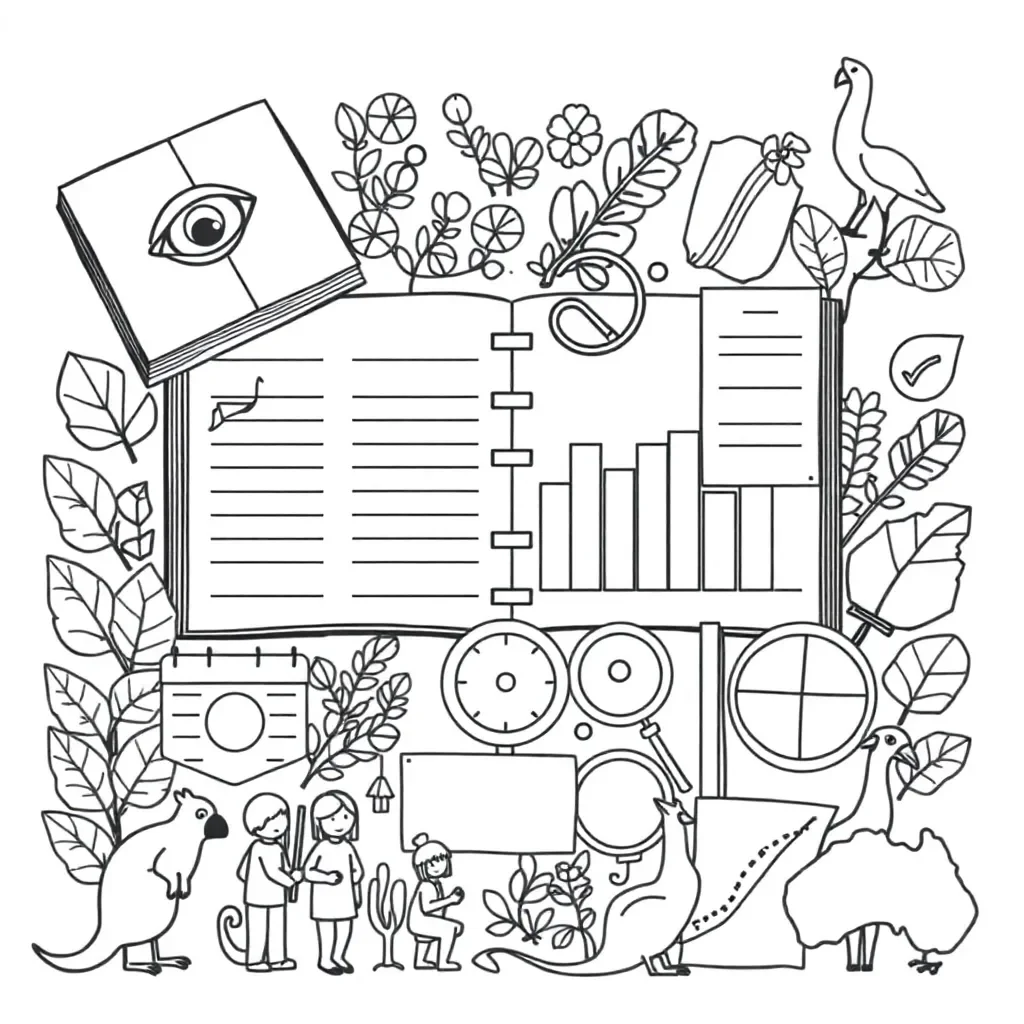 Worksheet illustration