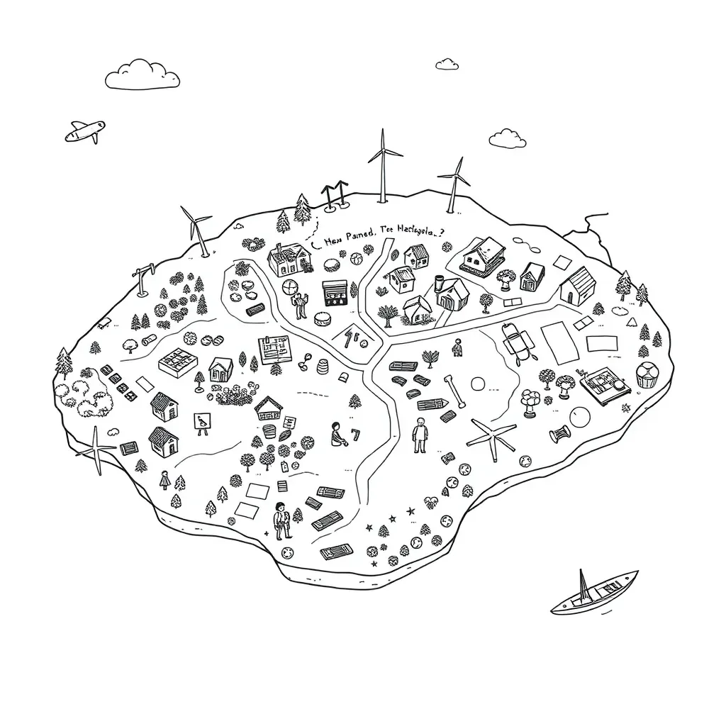 Worksheet illustration