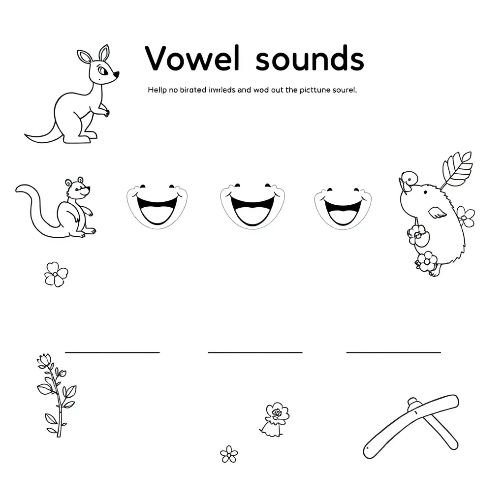 Worksheet illustration