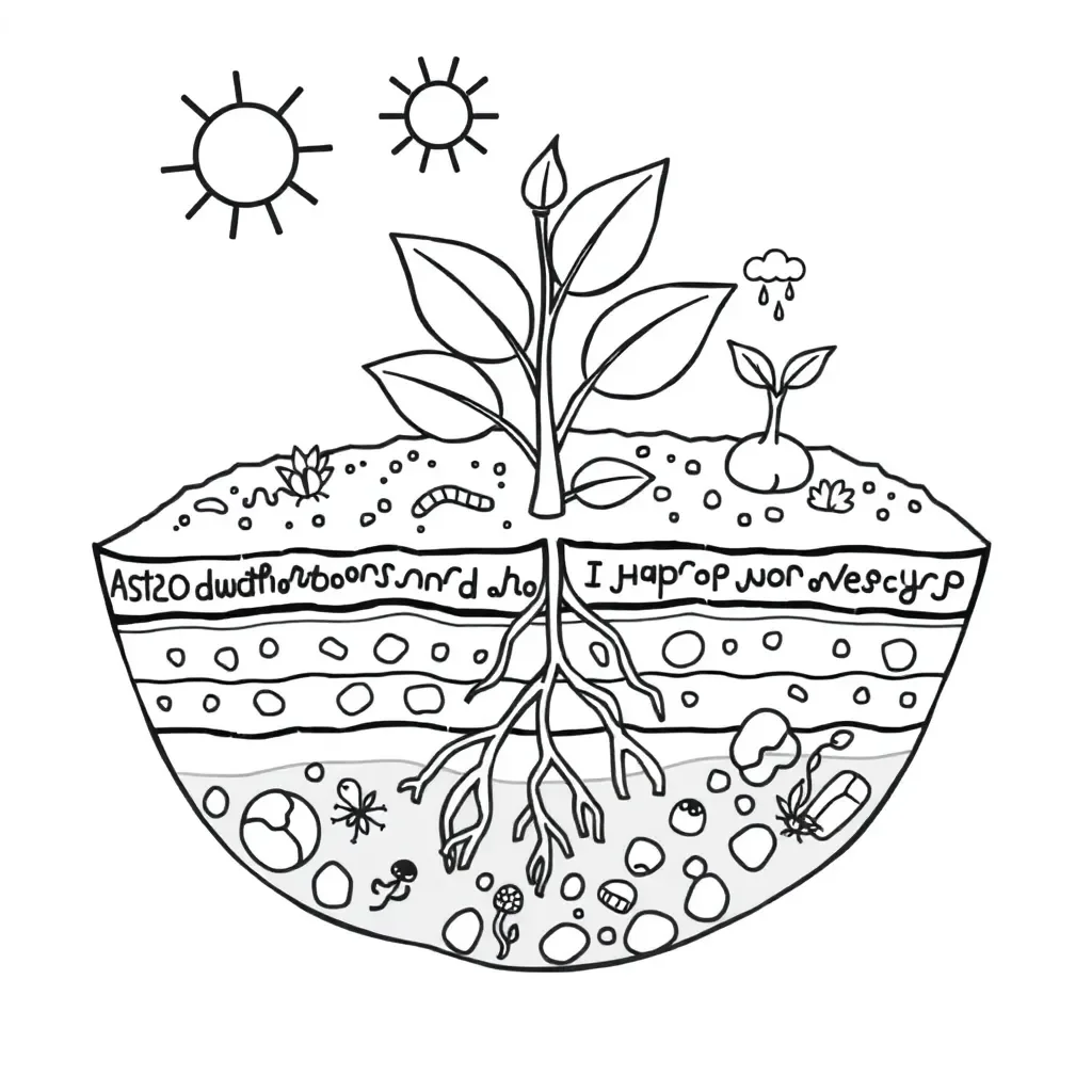 Worksheet illustration