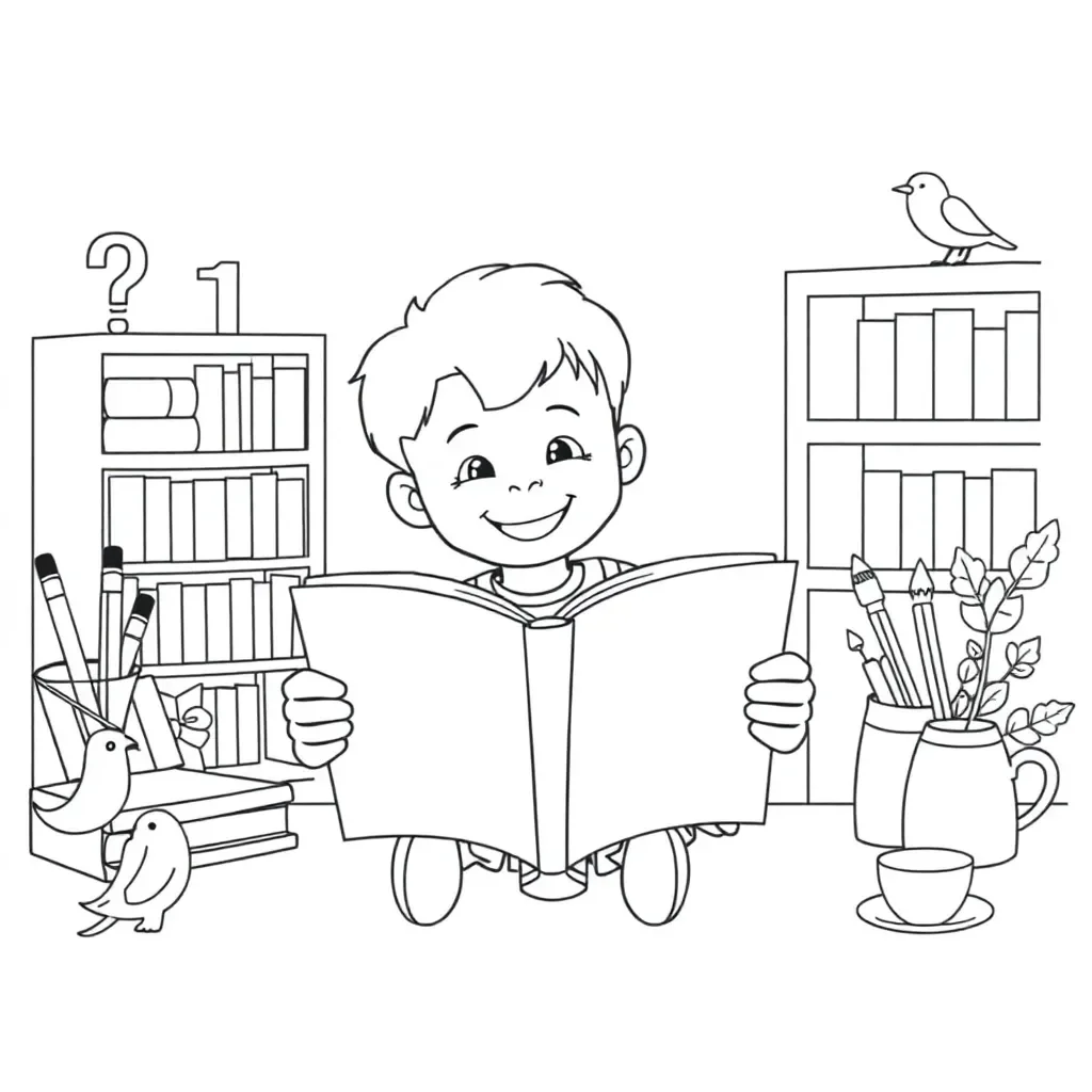 Worksheet illustration