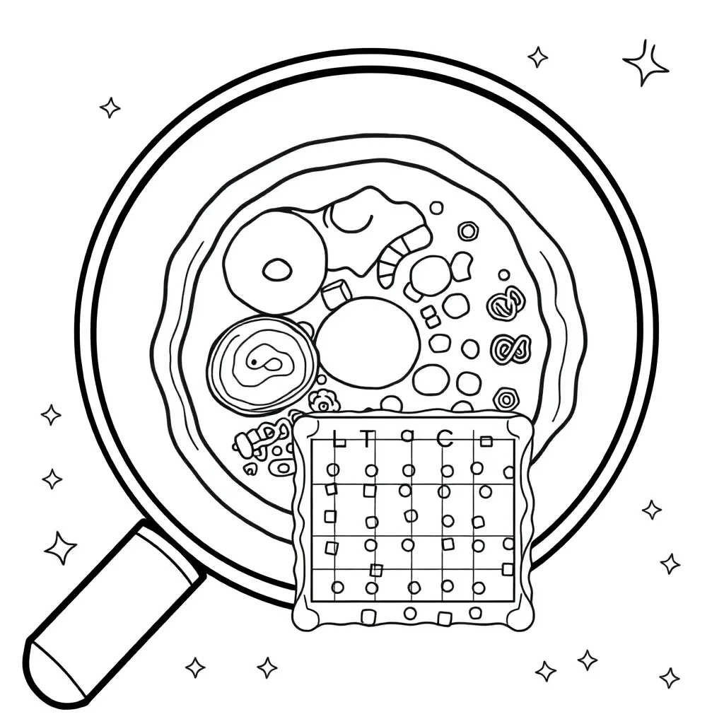 Worksheet illustration