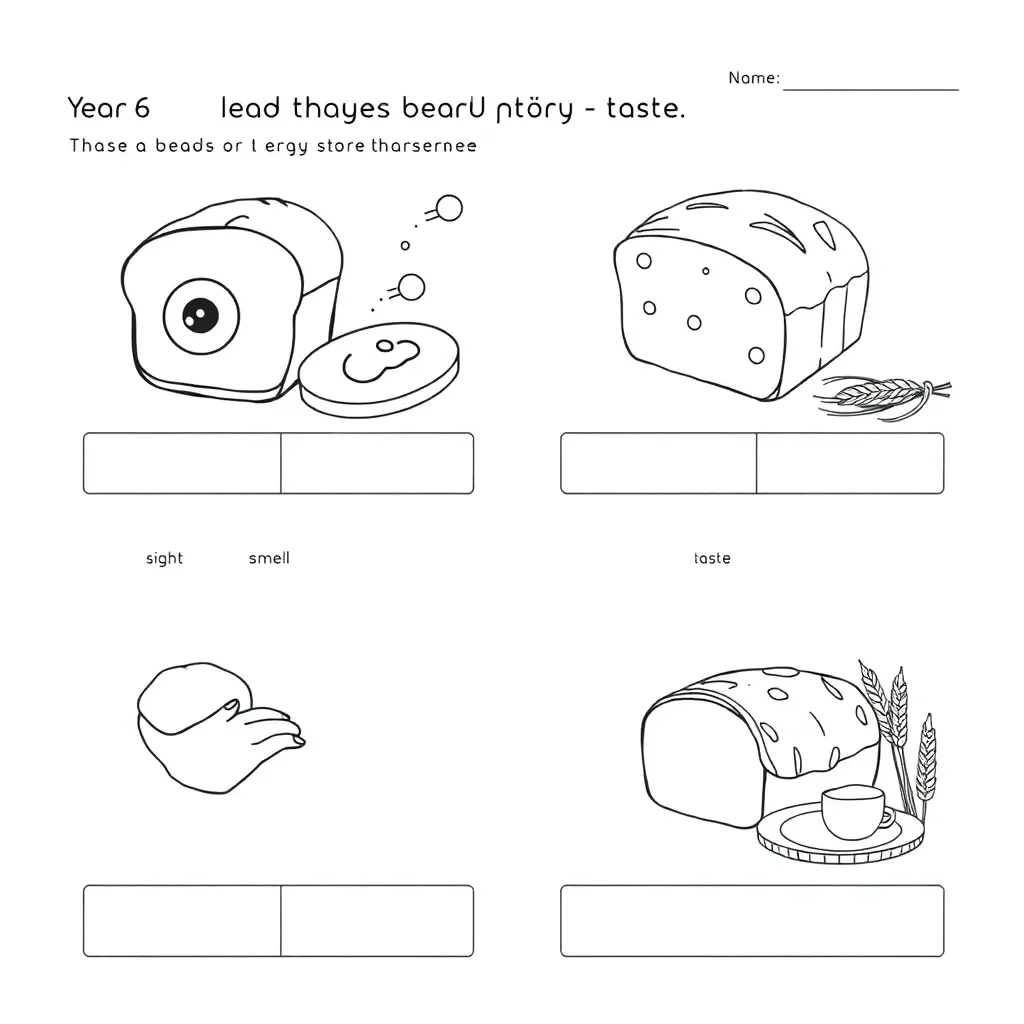 Worksheet illustration