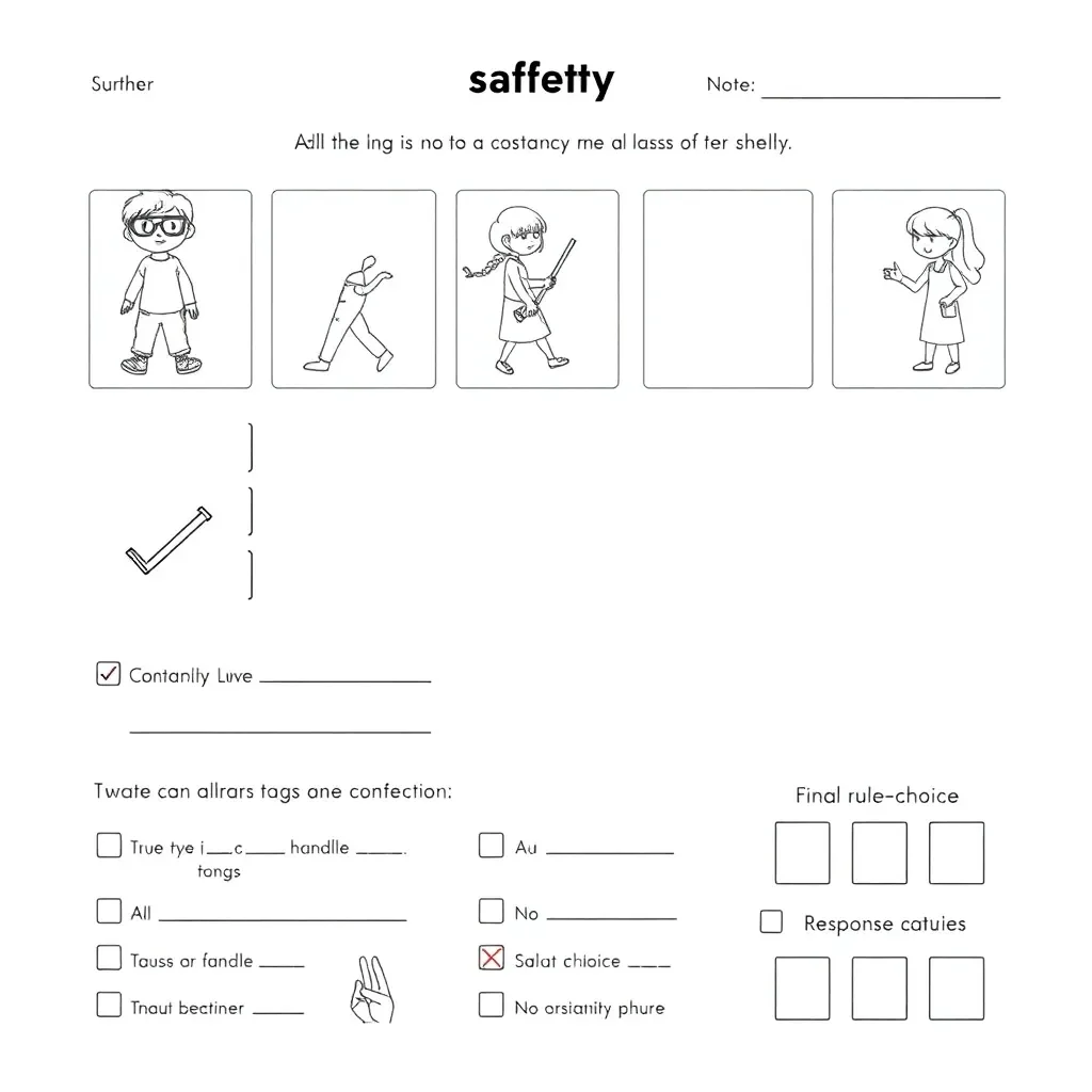 Worksheet illustration