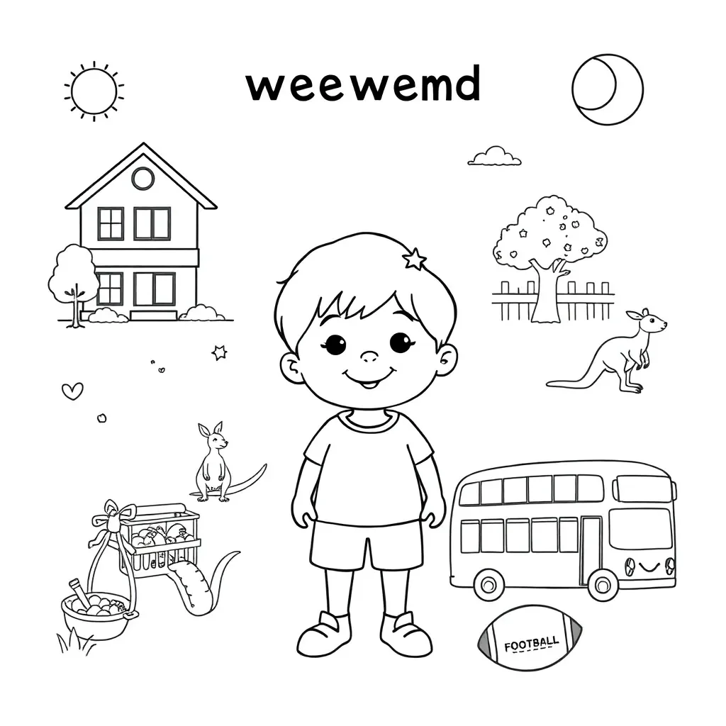 Worksheet illustration