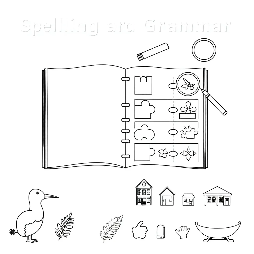 Worksheet illustration