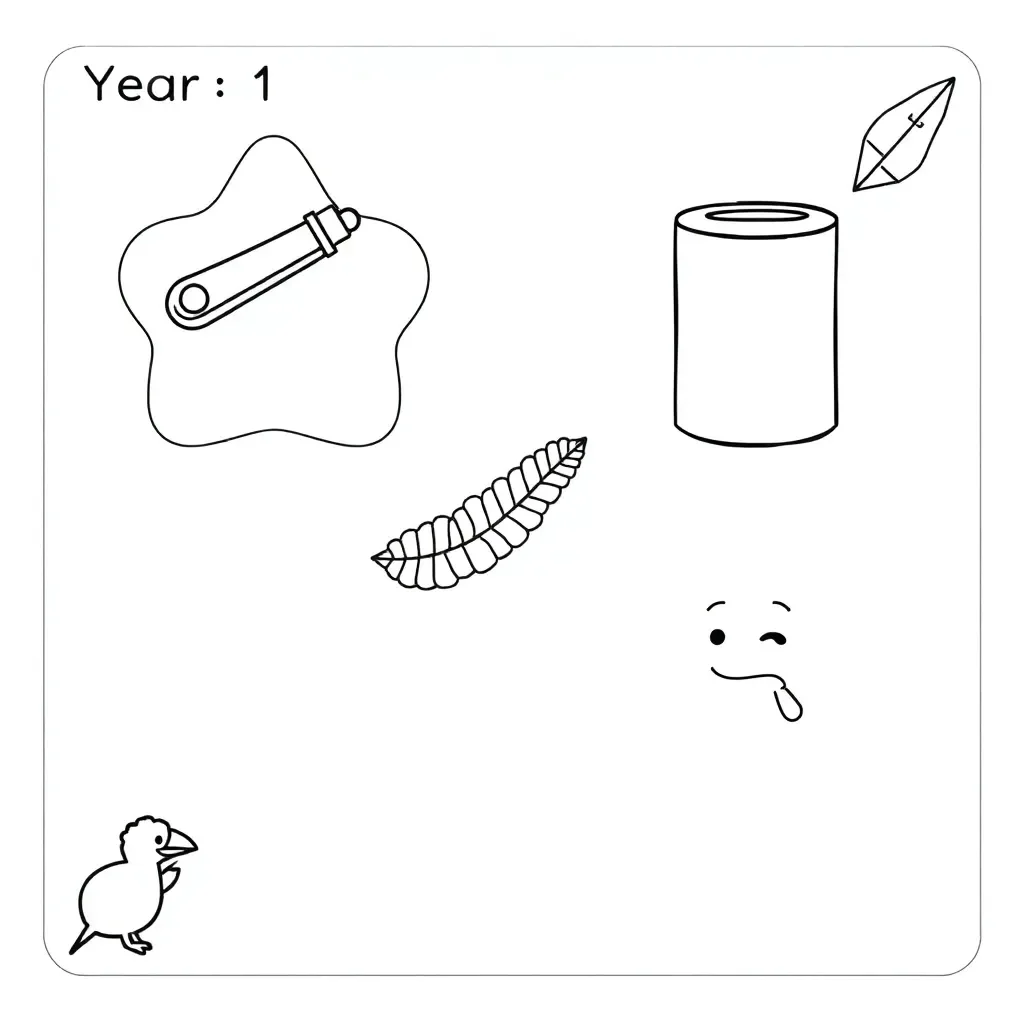 Worksheet illustration