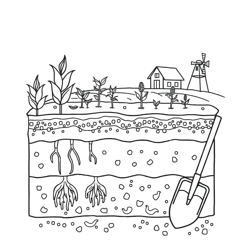 Worksheet illustration