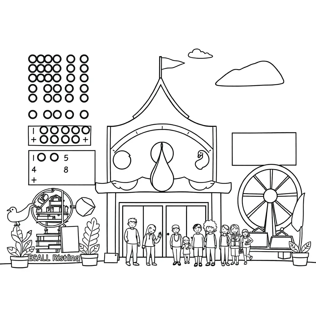 Worksheet illustration