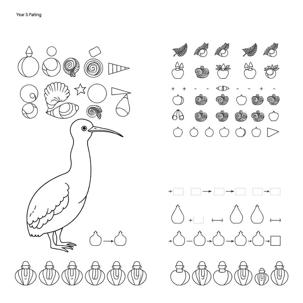 Worksheet illustration