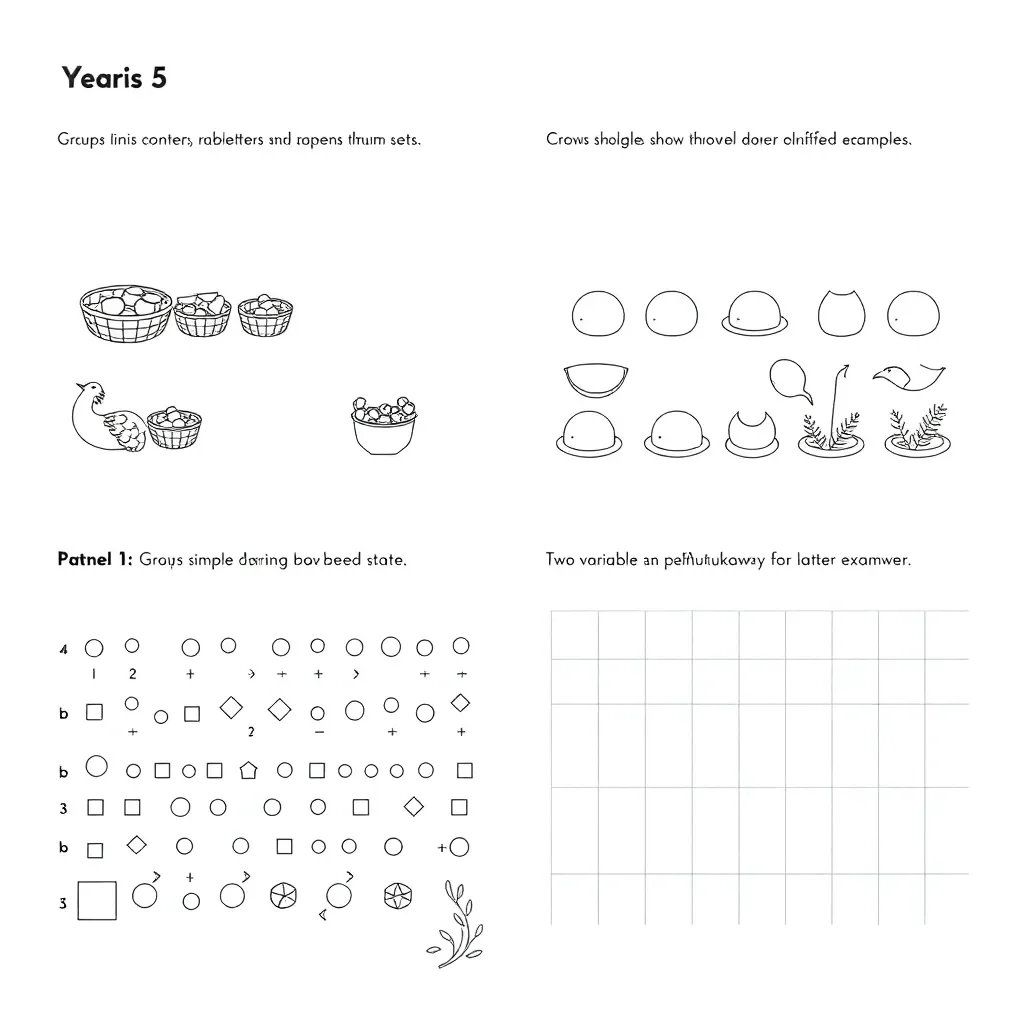 Worksheet illustration