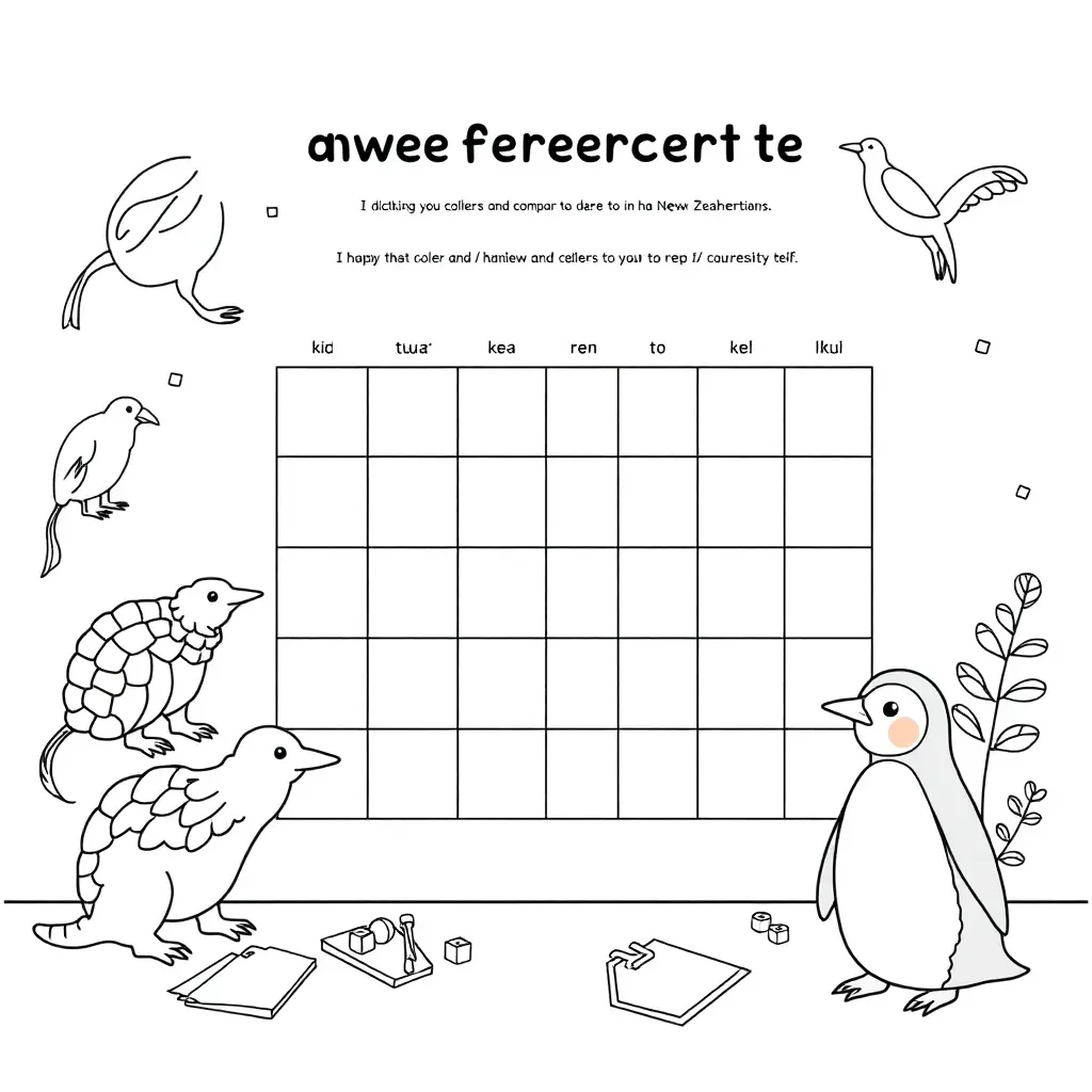 Worksheet illustration