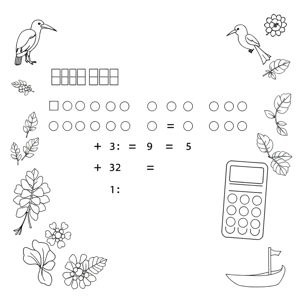 Worksheet illustration