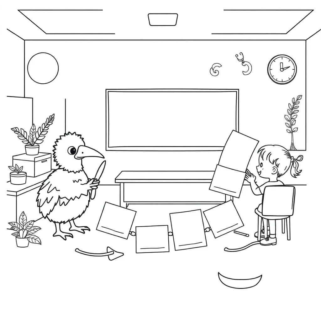 Worksheet illustration