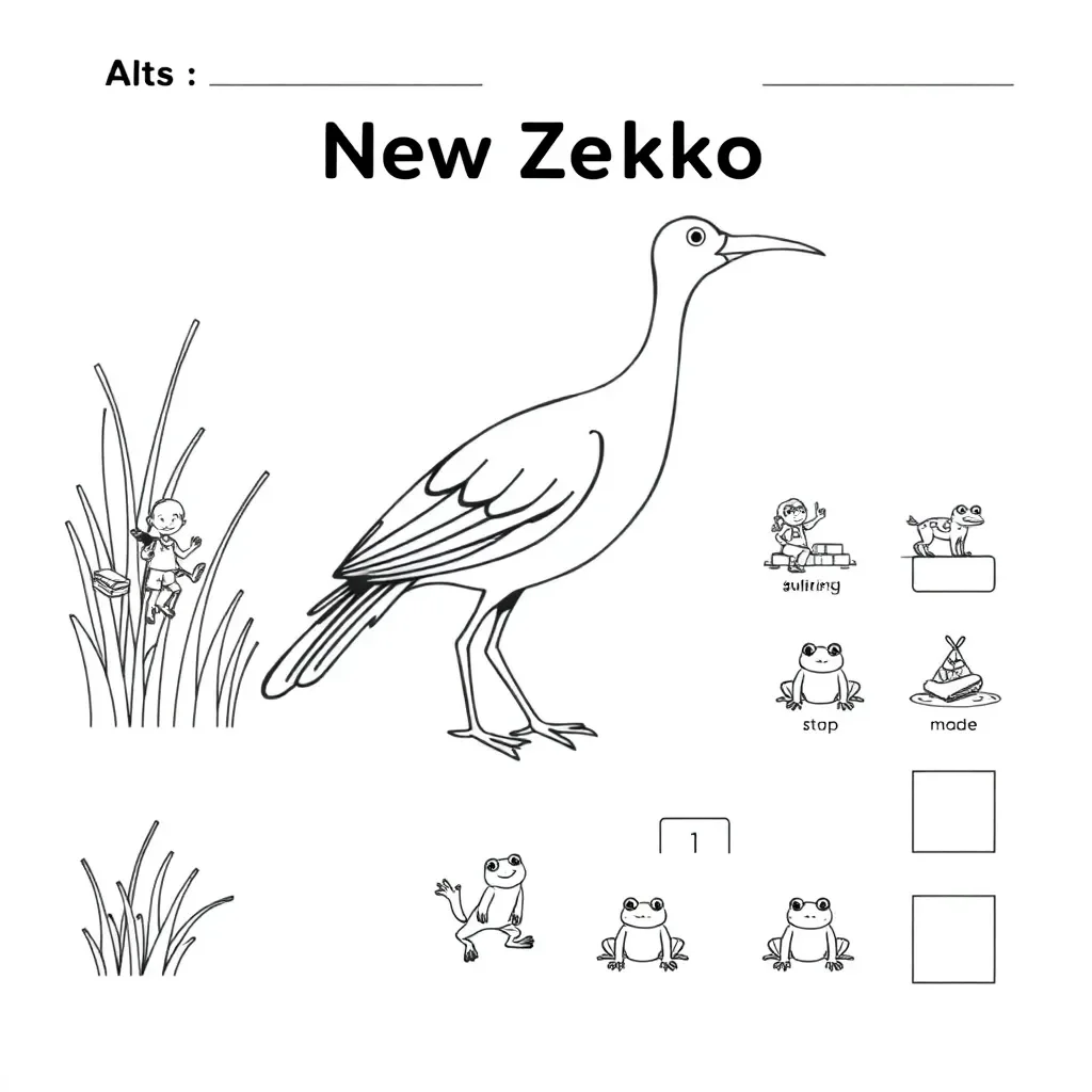 Worksheet illustration