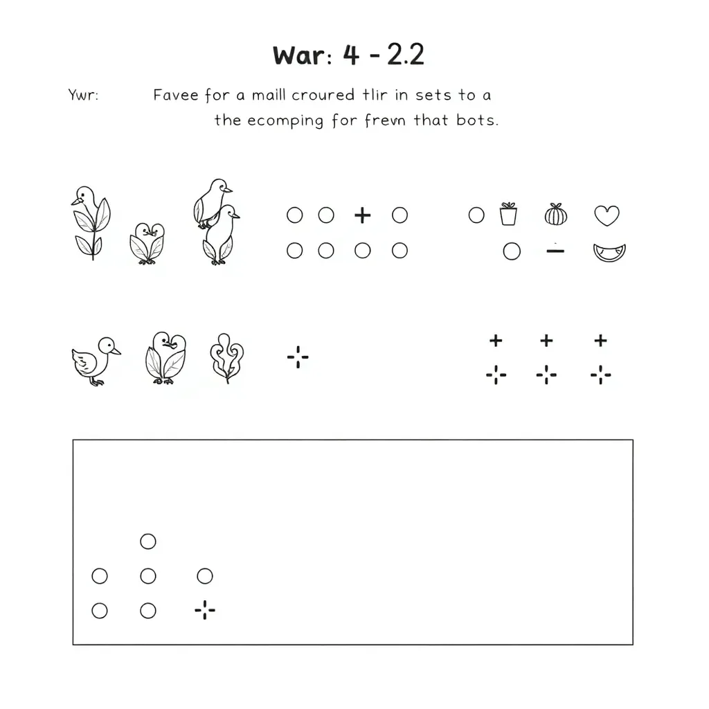 Worksheet illustration