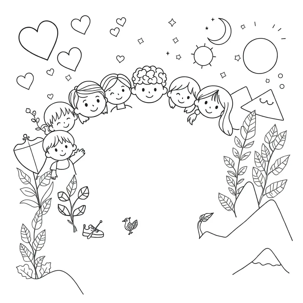 Worksheet illustration