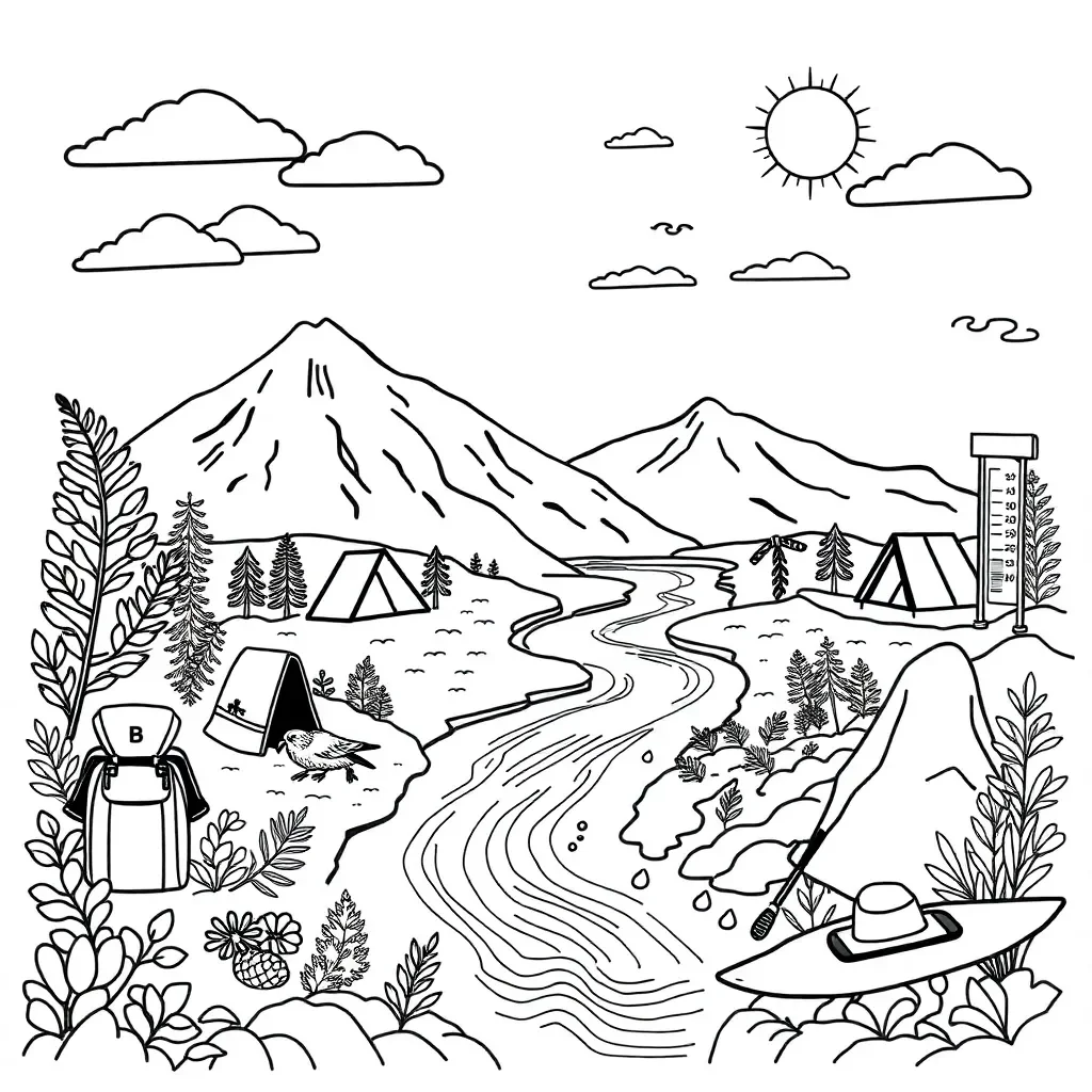 Worksheet illustration