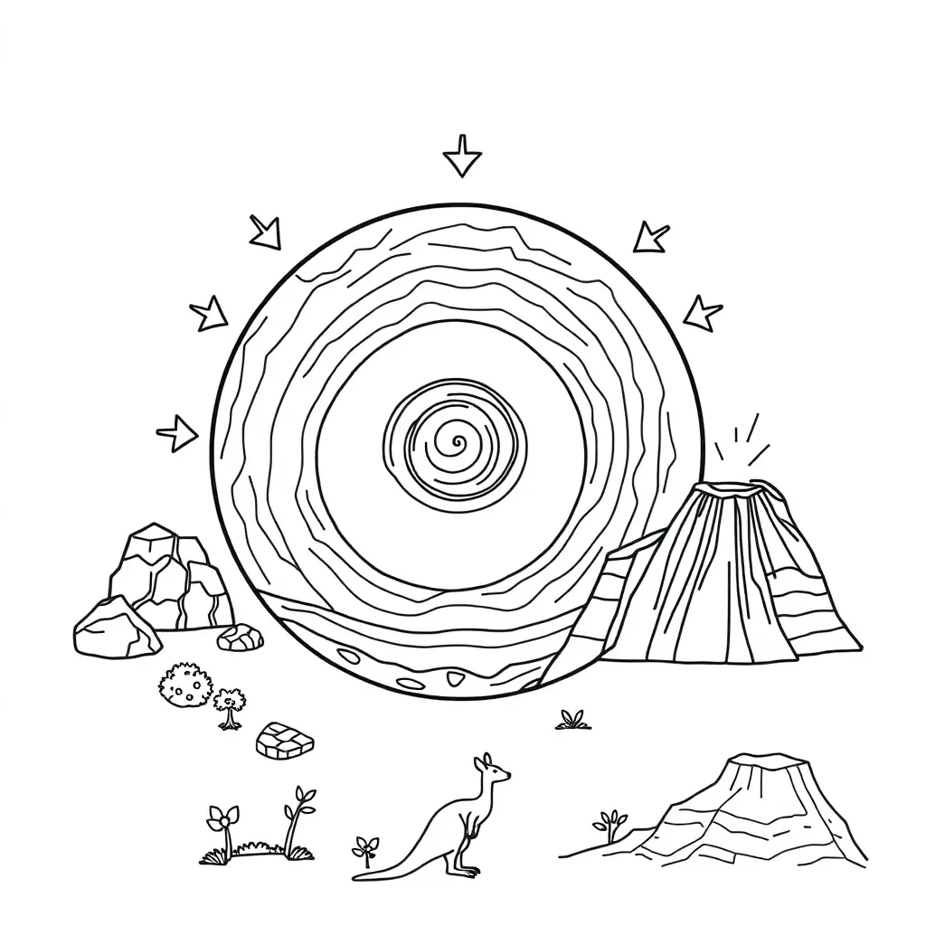 Worksheet illustration
