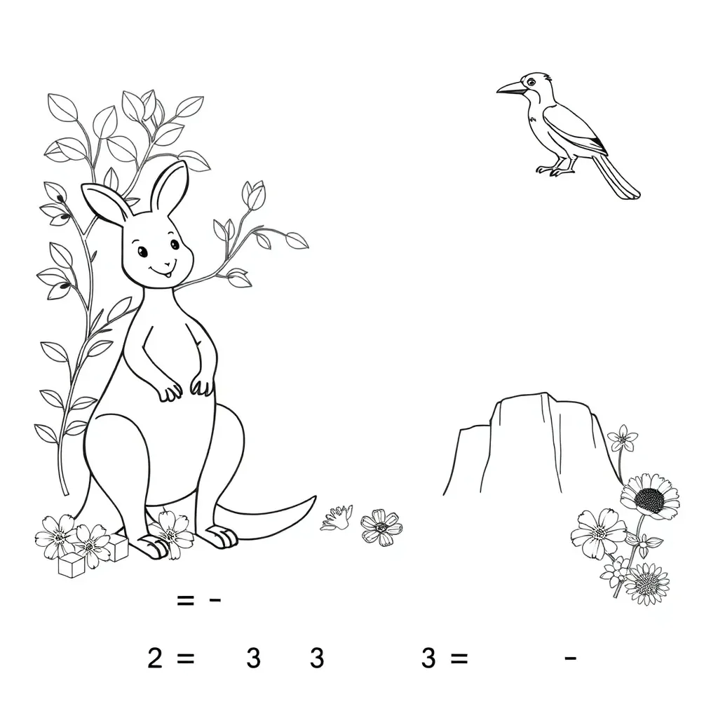 Worksheet illustration