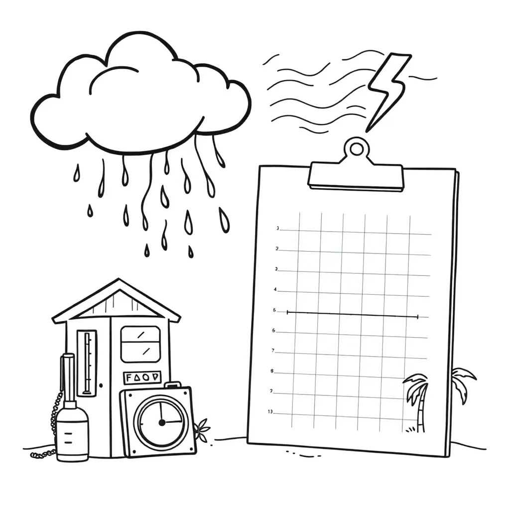 Worksheet illustration