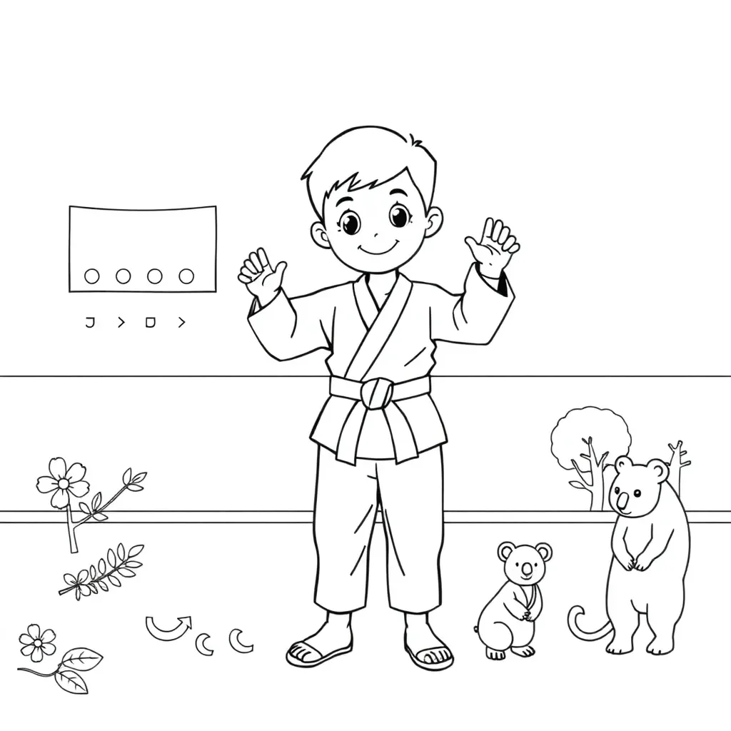 Worksheet illustration