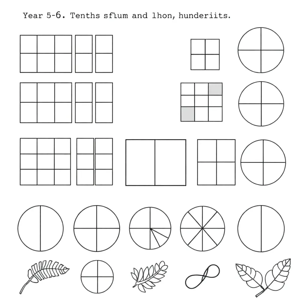 Worksheet illustration