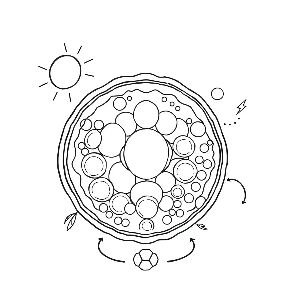 Worksheet illustration