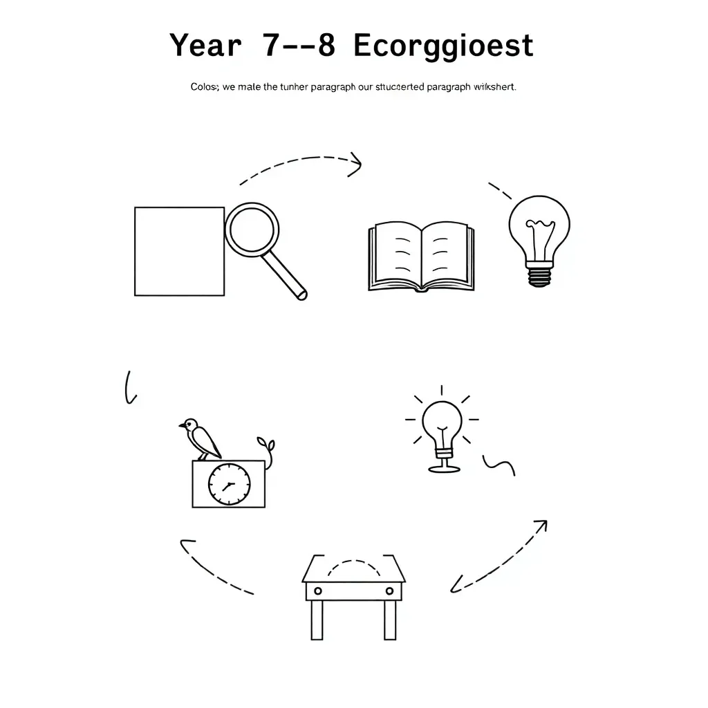 Worksheet illustration