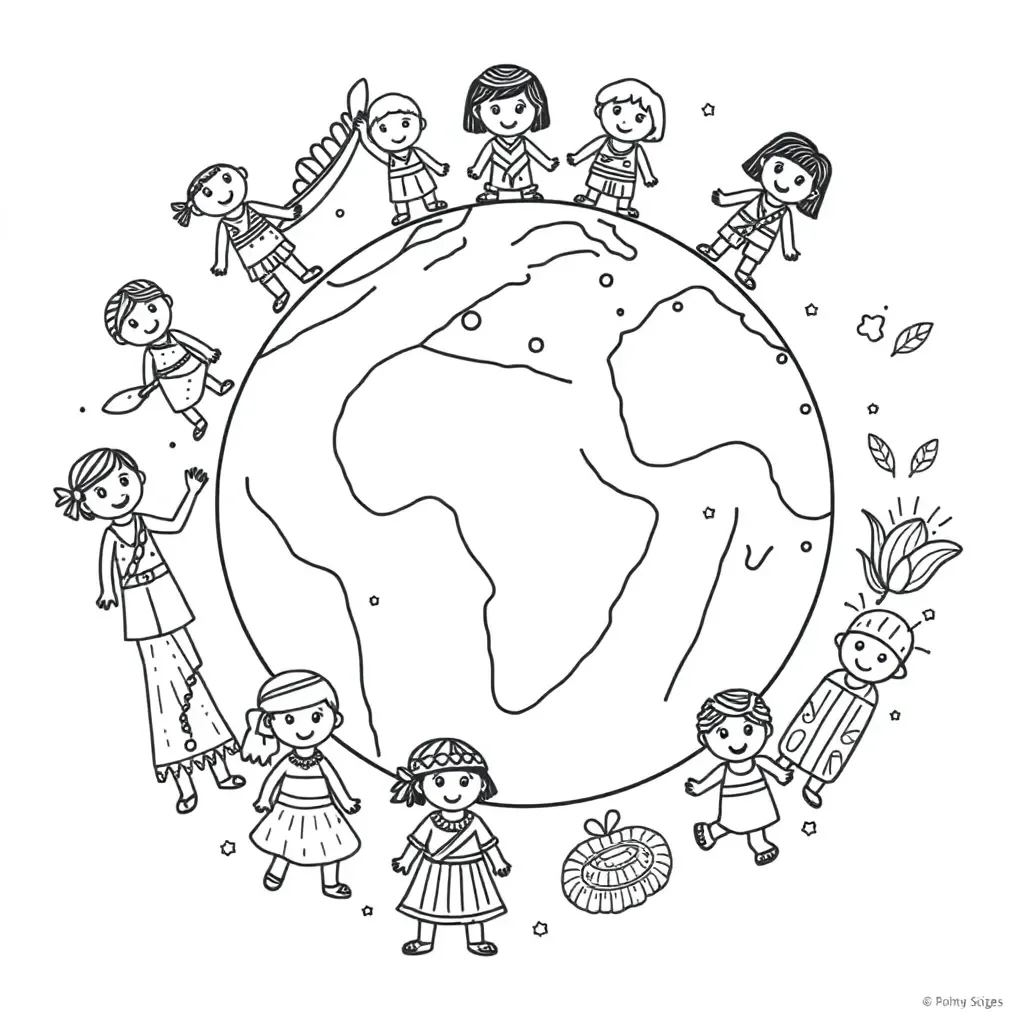 Worksheet illustration