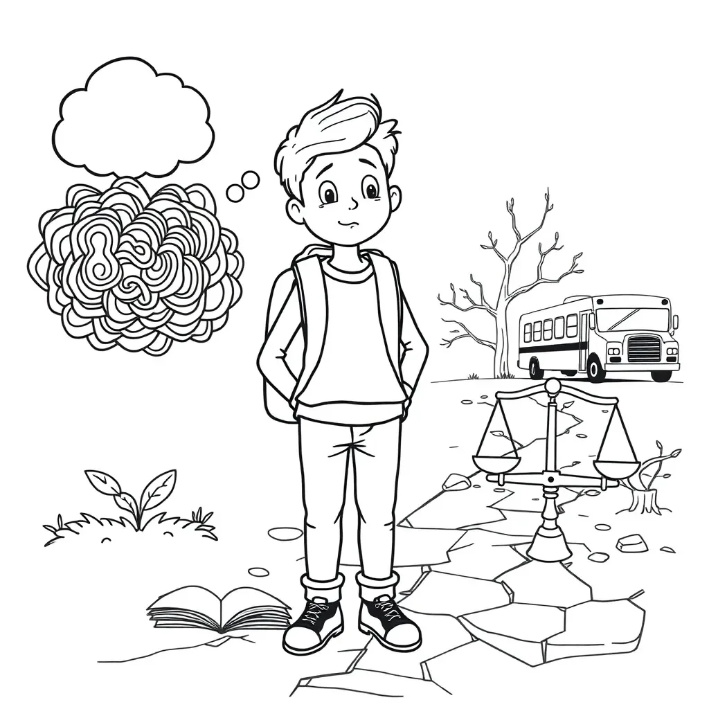 Worksheet illustration