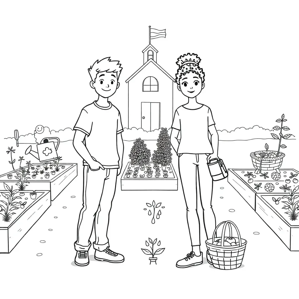 Worksheet illustration