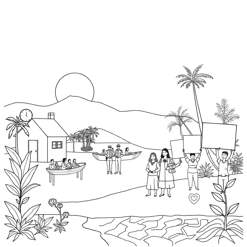 Worksheet illustration