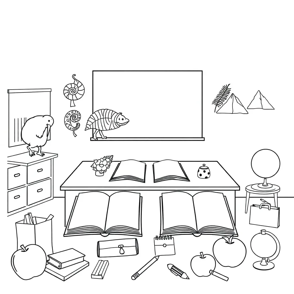Worksheet illustration