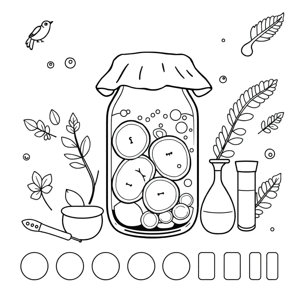 Worksheet illustration