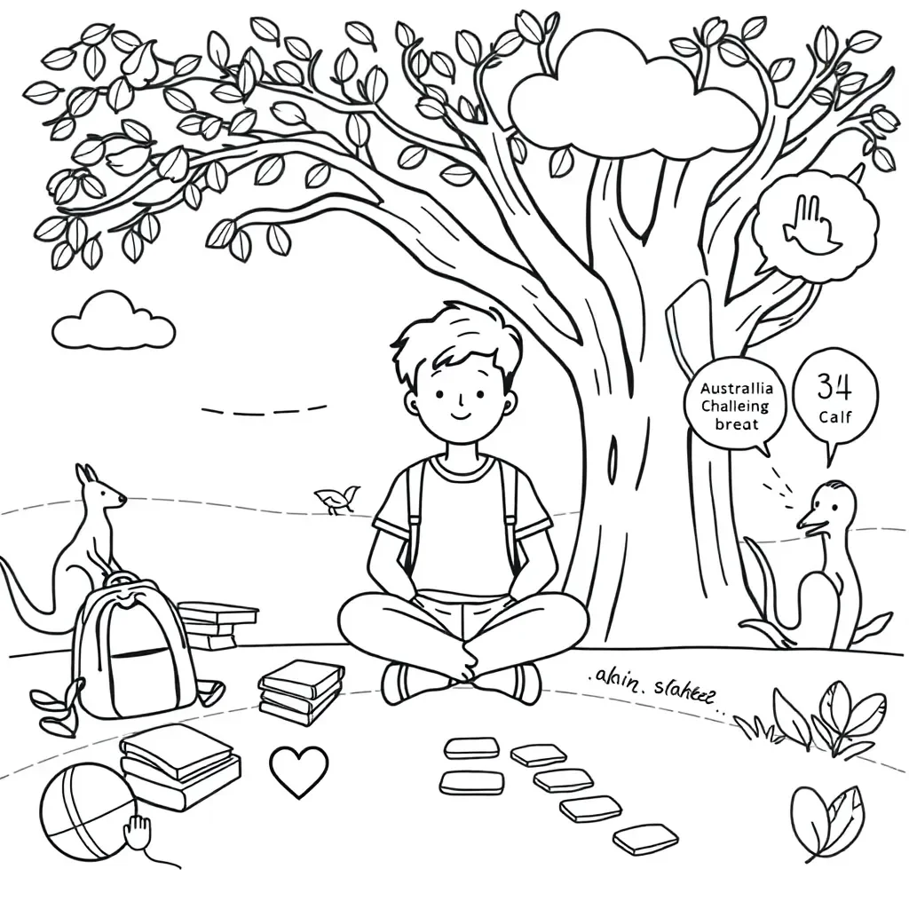 Worksheet illustration
