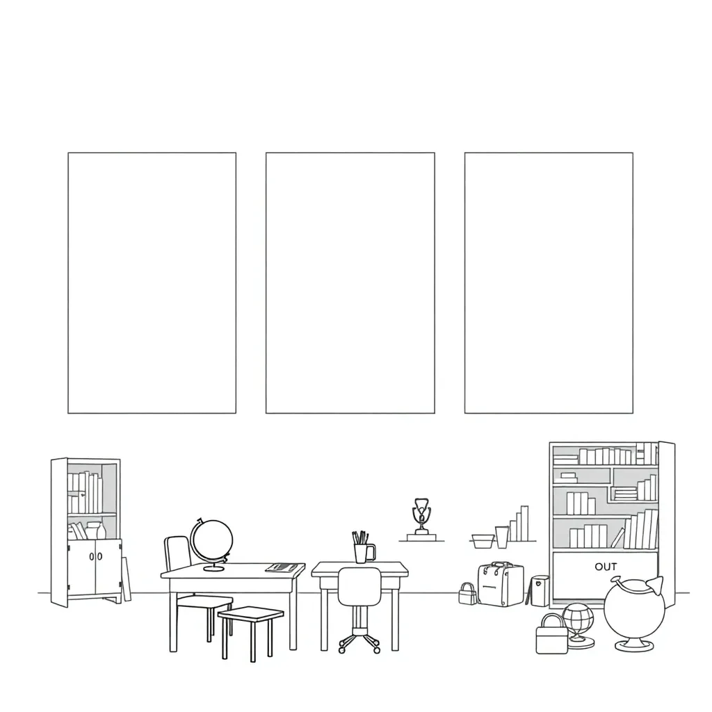 Worksheet illustration