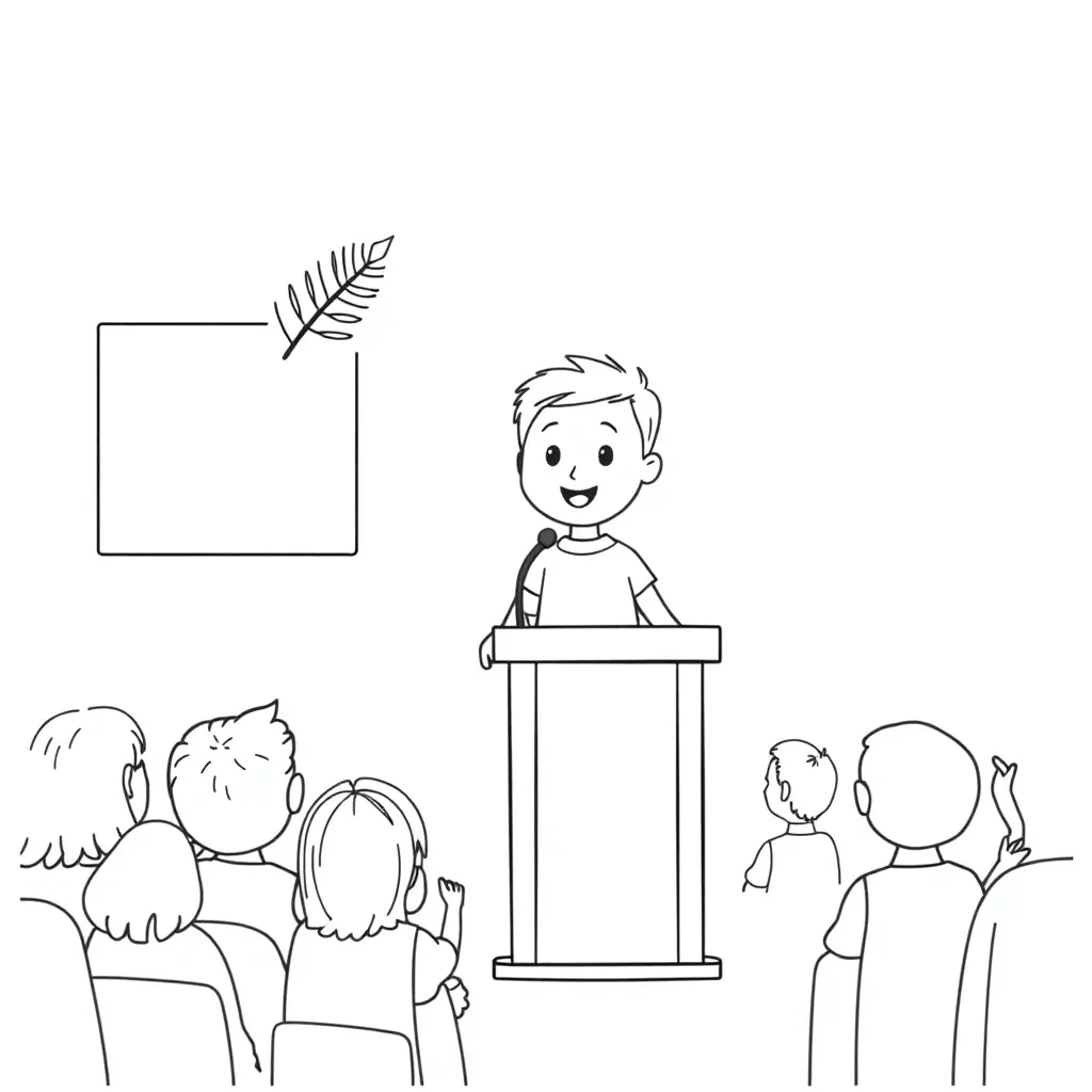 Worksheet illustration