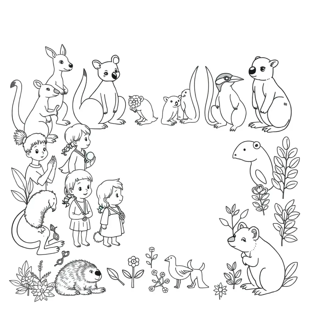 Worksheet illustration