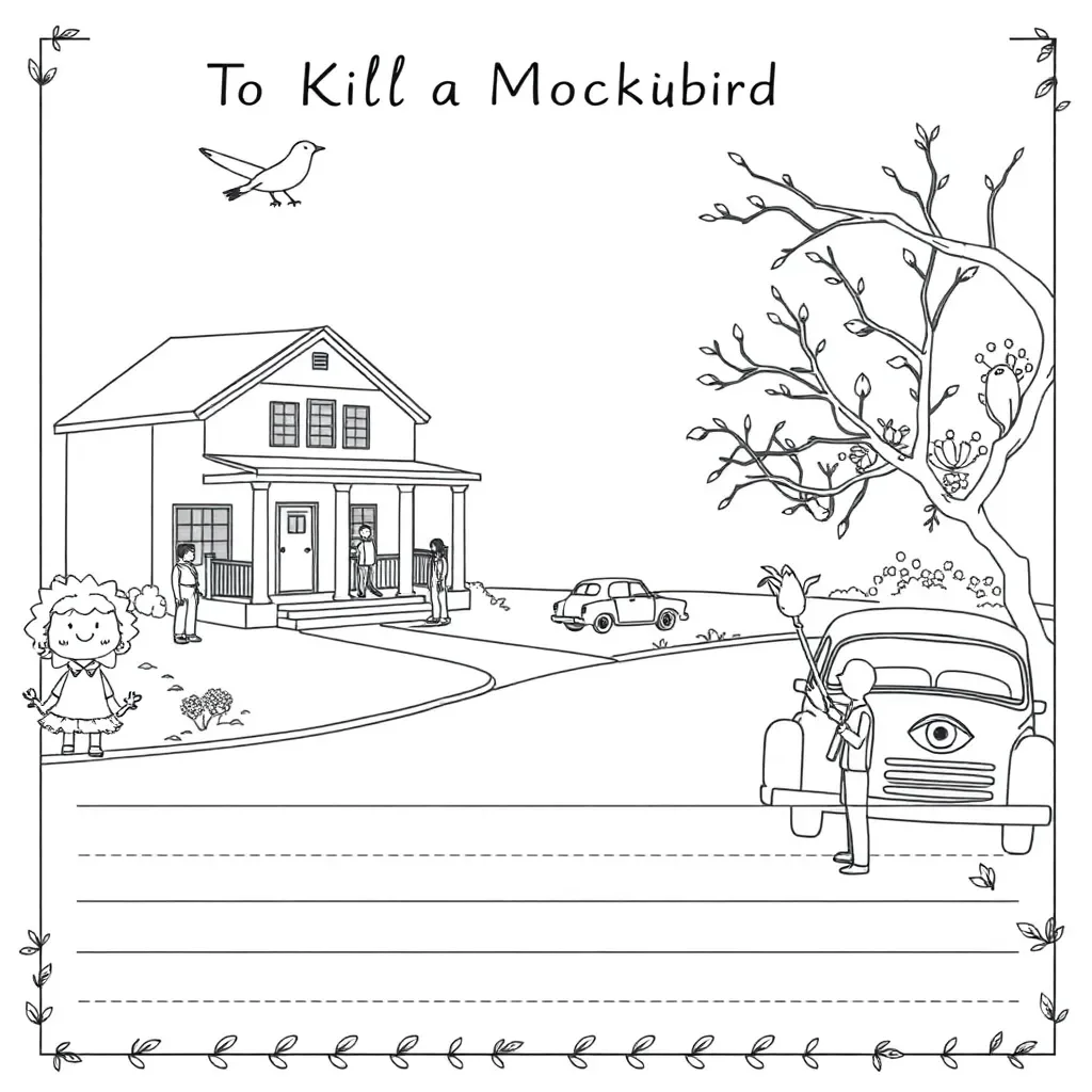 Worksheet illustration