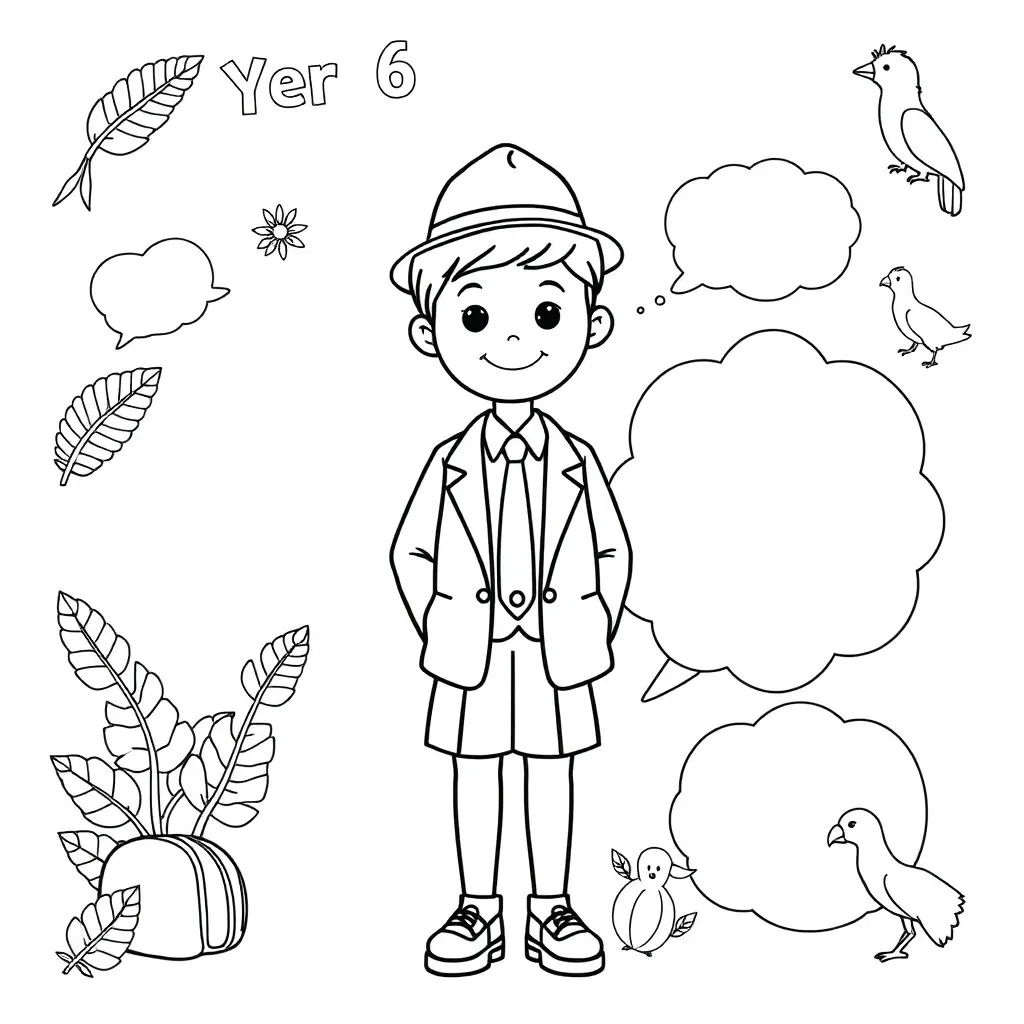 Worksheet illustration