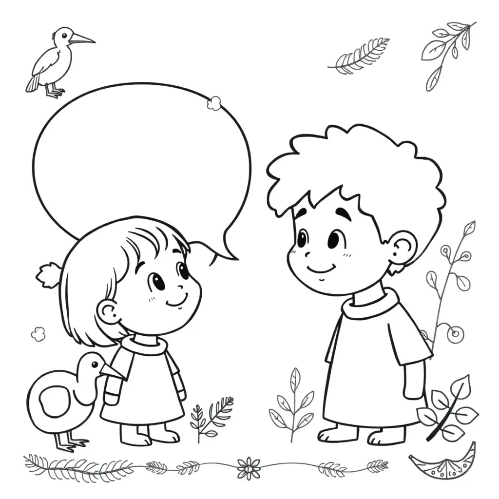 Worksheet illustration